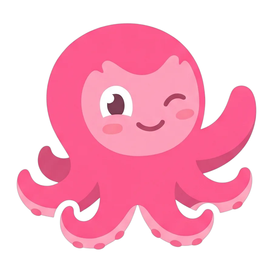 Tako, the MyPixel octopus mascot